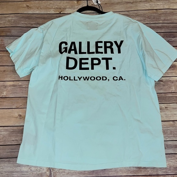 Gallery Dept. New Souvenir Tee Baby Blue M - Picture 9 of 9